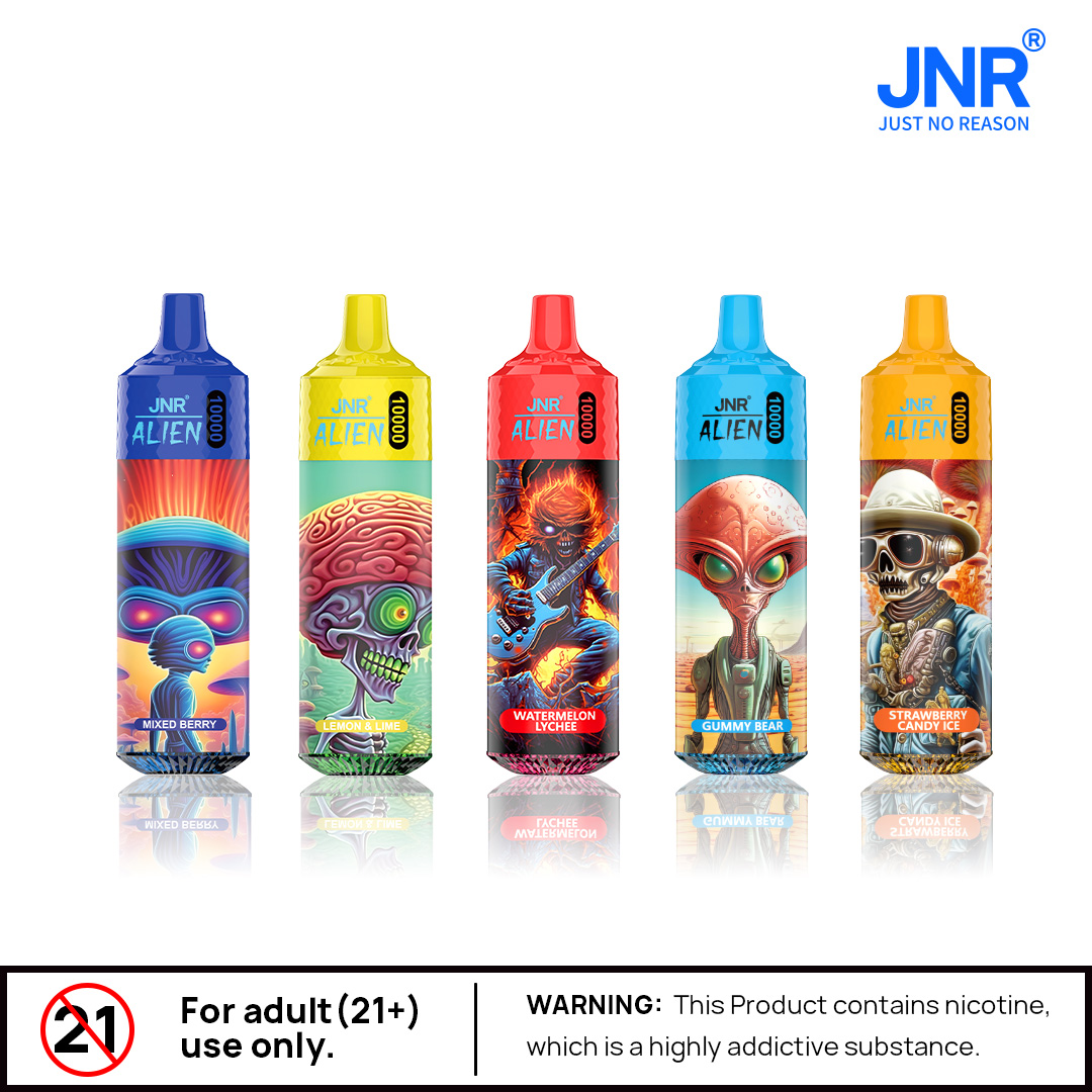 主图2 (5) Puff JNR - Alien - 10k Puffs – Image 1