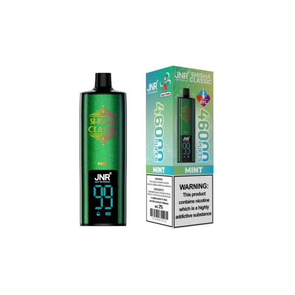 JNR Shisha Classic 46K – Puff jetable 2 % de nicotine